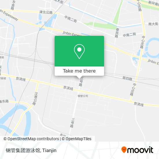 钢管集团游泳馆 map