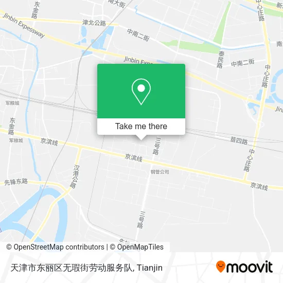 天津市东丽区无瑕街劳动服务队 map
