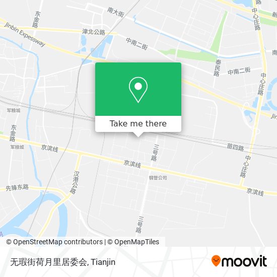 无瑕街荷月里居委会 map