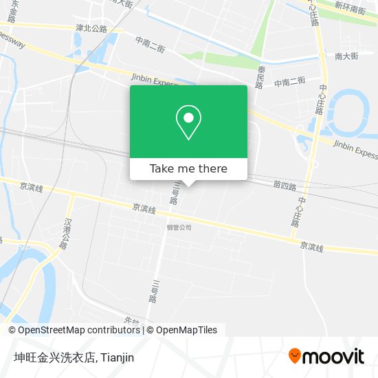 坤旺金兴洗衣店 map