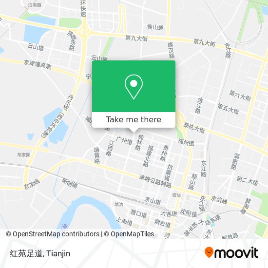 红苑足道 map