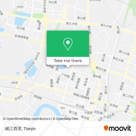 岷江西里 map