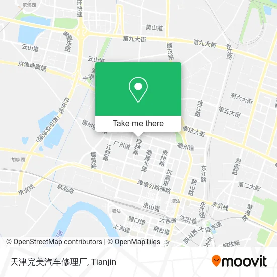天津完美汽车修理厂 map