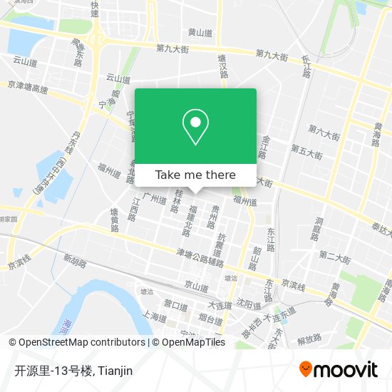 开源里-13号楼 map