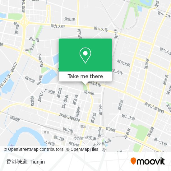 香港味道 map