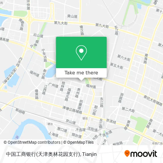 中国工商银行(天津奥林花园支行) map