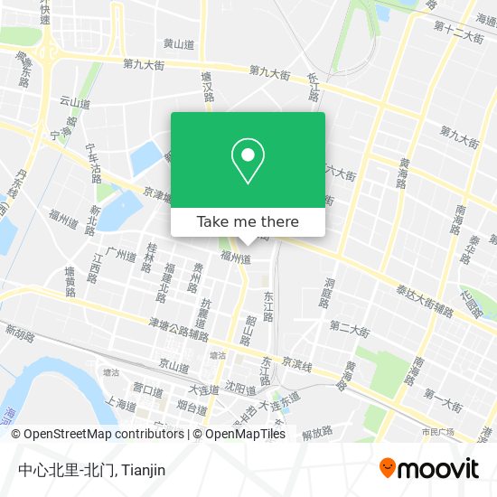 中心北里-北门 map