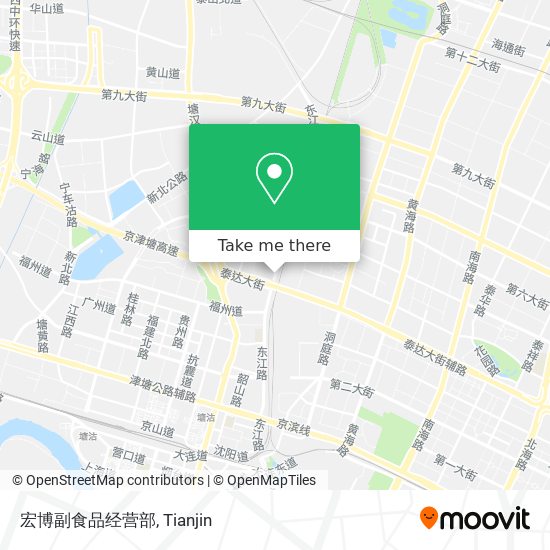 宏博副食品经营部 map