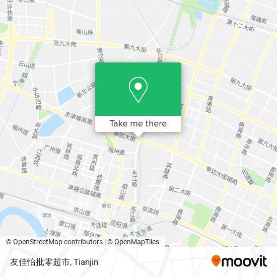 友佳怡批零超市 map