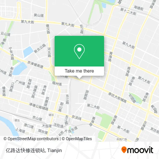 亿路达快修连锁站 map