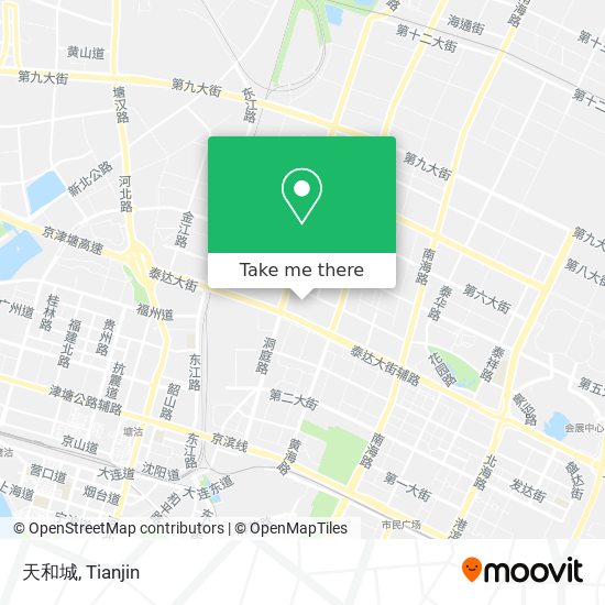 天和城 map