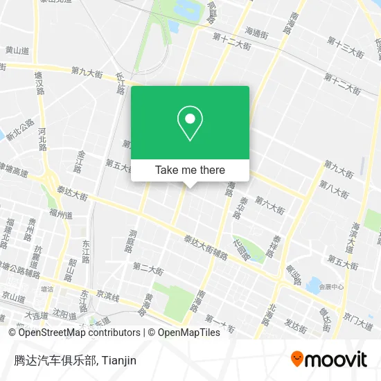 腾达汽车俱乐部 map