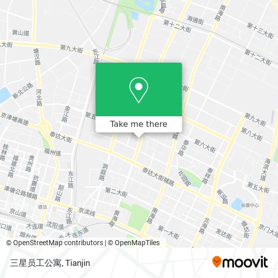 三星员工公寓 map