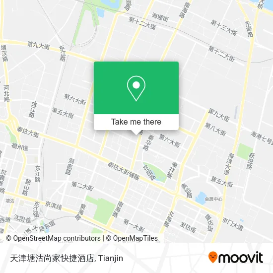 天津塘沽尚家快捷酒店 map