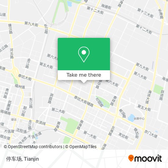停车场 map