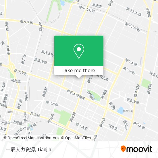 一辰人力资源 map