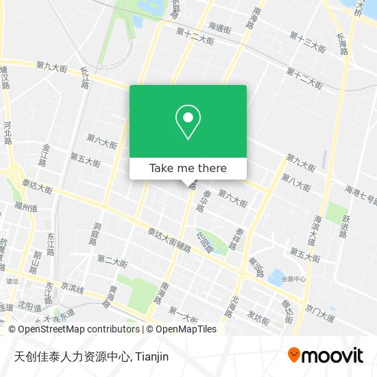 天创佳泰人力资源中心 map
