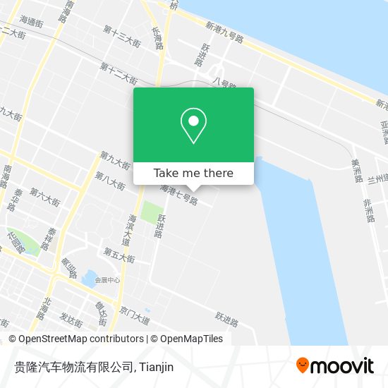 贵隆汽车物流有限公司 map