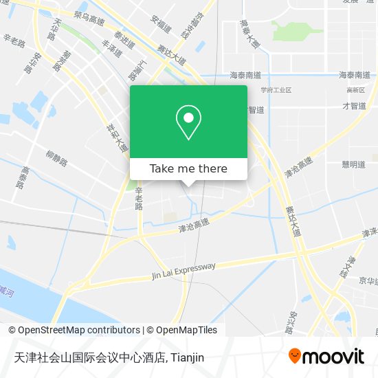 天津社会山国际会议中心酒店 map