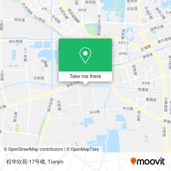 程华欣苑-17号楼 map