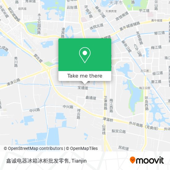 鑫诚电器冰箱冰柜批发零售 map