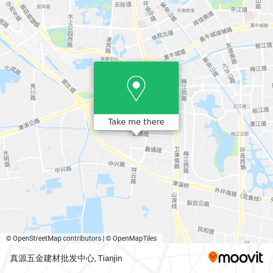 真源五金建材批发中心 map
