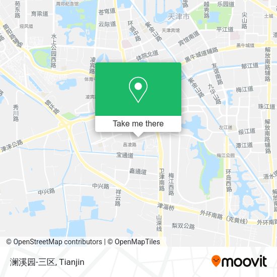 澜溪园-三区 map