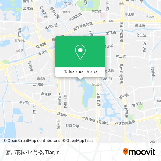 嘉郡花园-14号楼 map