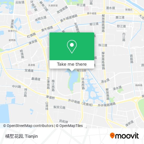 橘墅花园 map