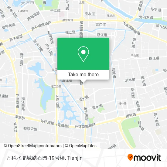 万科水晶城皓石园-19号楼 map