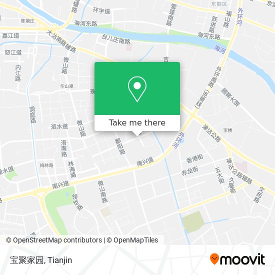 宝聚家园 map
