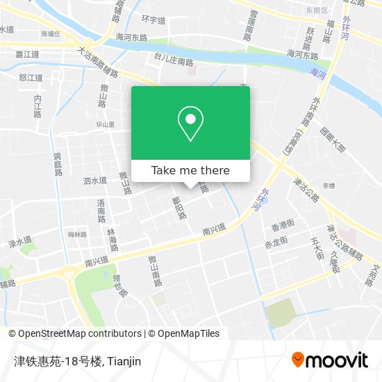津铁惠苑-18号楼 map
