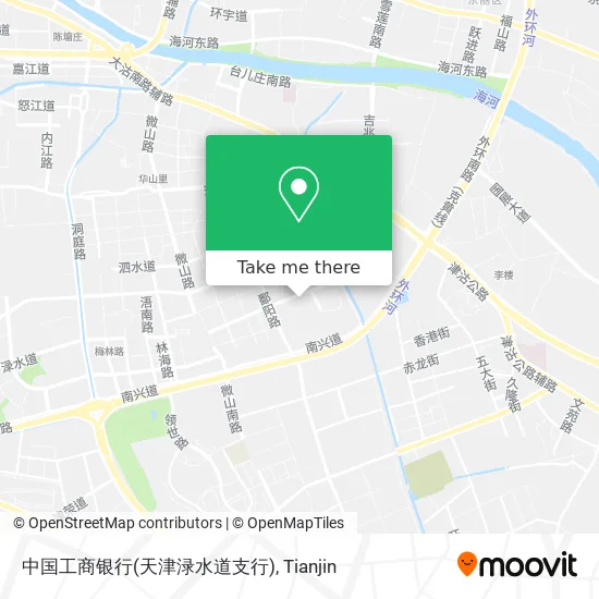 中国工商银行(天津渌水道支行) map