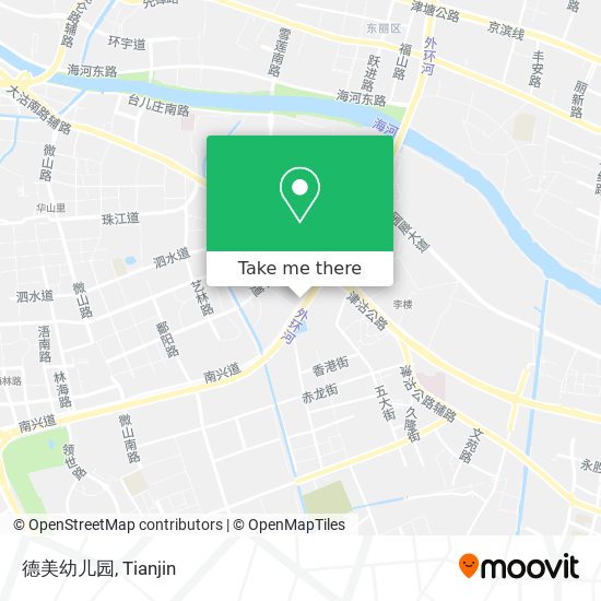 德美幼儿园 map