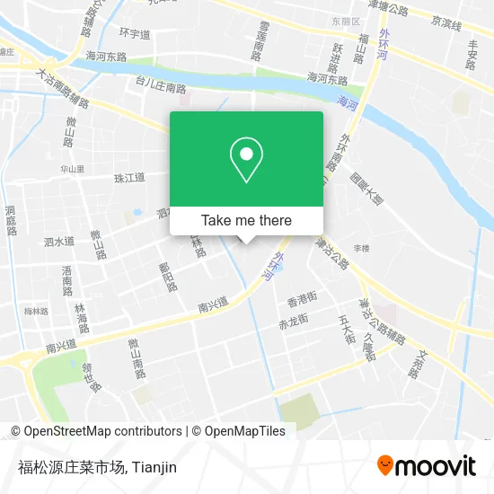 福松源庄菜市场 map