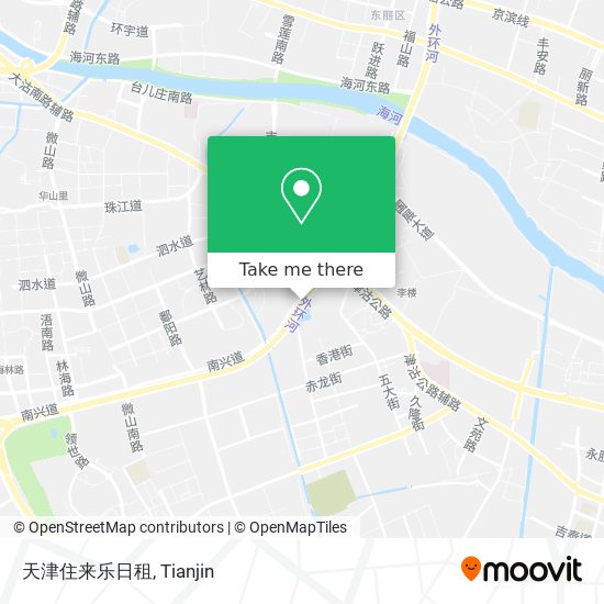 天津住来乐日租 map