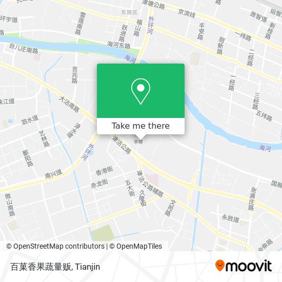 百菓香果蔬量贩 map