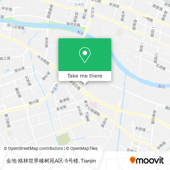 金地·格林世界橡树苑A区-5号楼 map