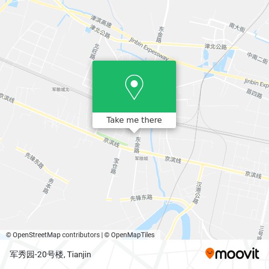军秀园-20号楼 map