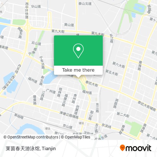 莱茵春天游泳馆 map