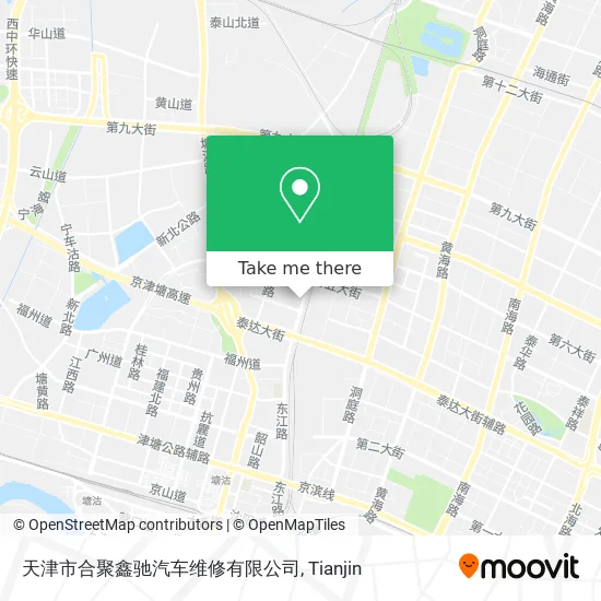 天津市合聚鑫驰汽车维修有限公司 map
