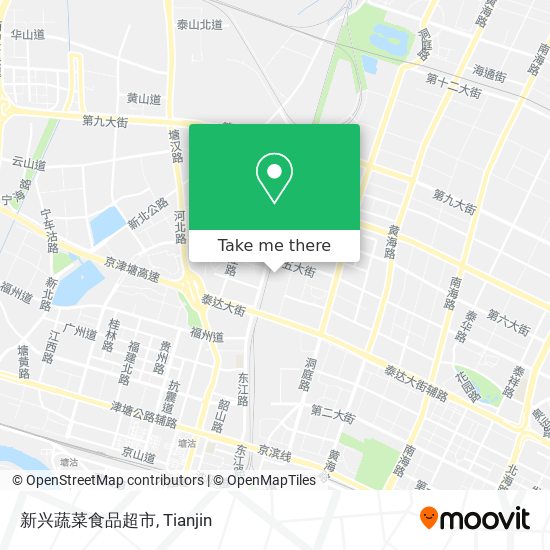 新兴蔬菜食品超市 map