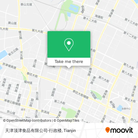 天津顶津食品有限公司-行政楼 map