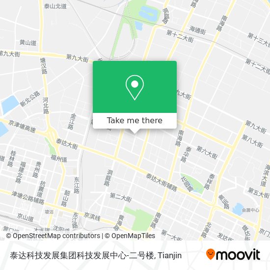 泰达科技发展集团科技发展中心-二号楼 map