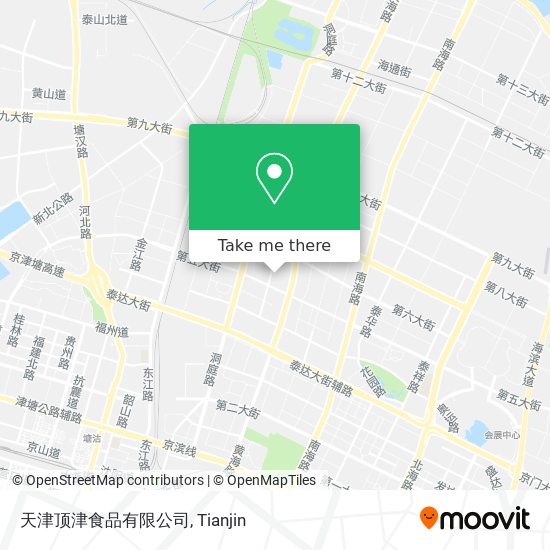 天津顶津食品有限公司 map