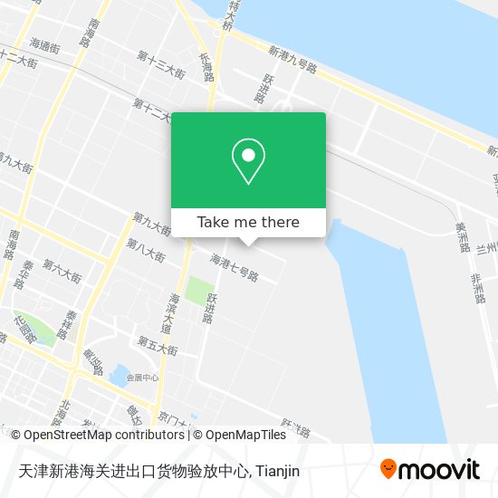 天津新港海关进出口货物验放中心 map