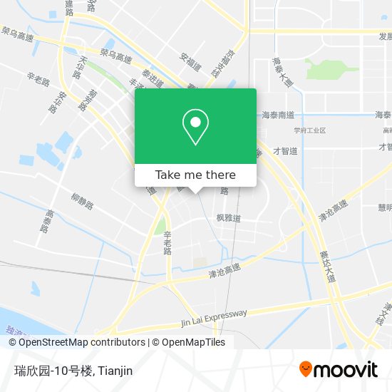 瑞欣园-10号楼 map