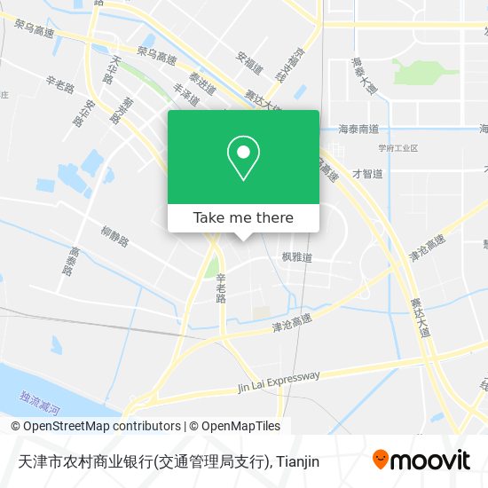 天津市农村商业银行(交通管理局支行) map