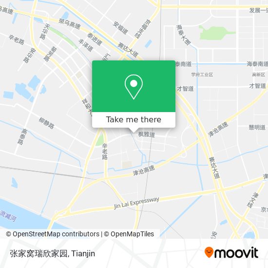 张家窝瑞欣家园 map