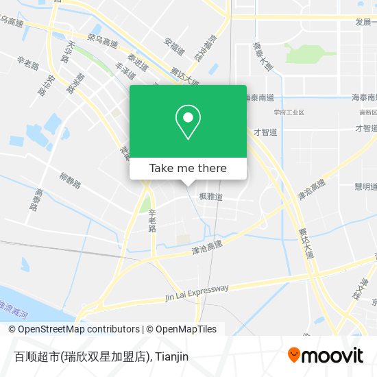 百顺超市(瑞欣双星加盟店) map
